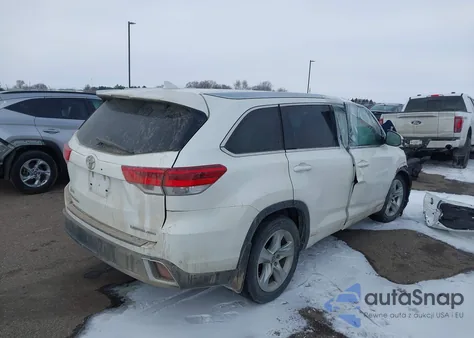 2019 Toyota Highlander Limited from USA, damaged, VIN 5TDDZRFH3KS983264